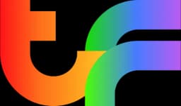 Rainbow 그라데이션 로고