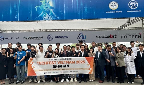 Chungnam National University Incubated Company Participates in '2025 TECHFEST VIETNAM' … "Laying the Foundation for a Leap into the Vietnamese Market"