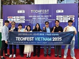 테크니플로우즈, 한남대와 함께 TECHFEST VIETNAM 2025서 글로벌 네트워킹·시장 반응 확인